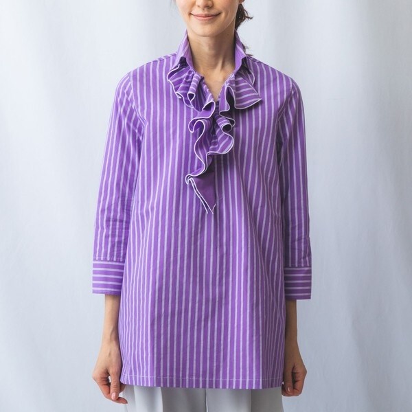 平和屋着物□極上 訪問着 めがね織 銀糸 絹鼠色地 逸品 未