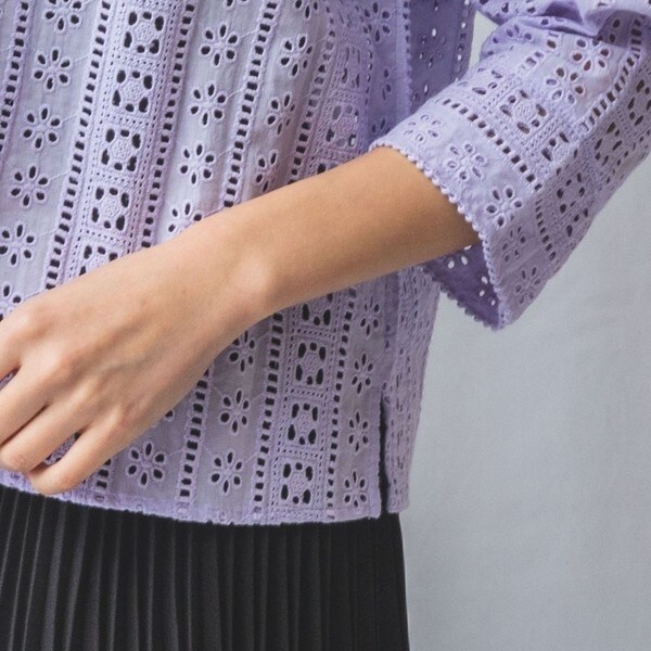 ナラカミーチェ（NARACAMICIE）/【NARACAMICIE】ラインフラワーレース