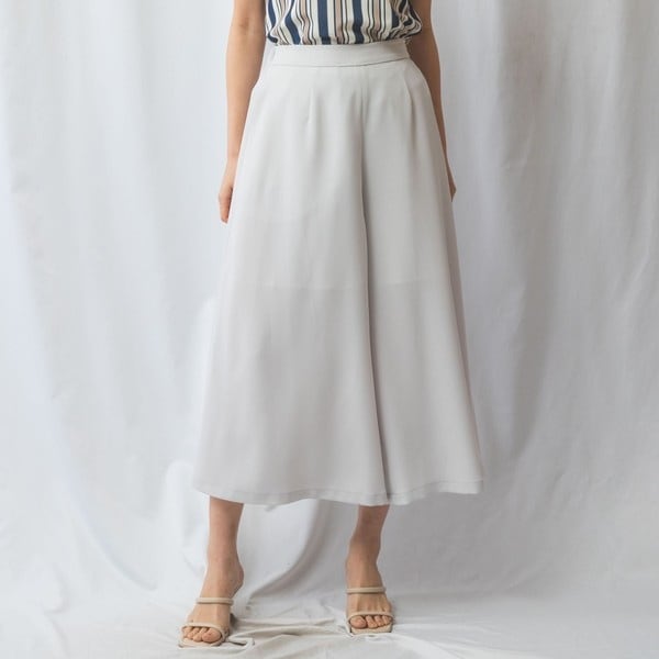 ナラカミーチェ（NARACAMICIE）/【NARACAMICIE】【セットアップ対応】ドビークロスワイドパンツ