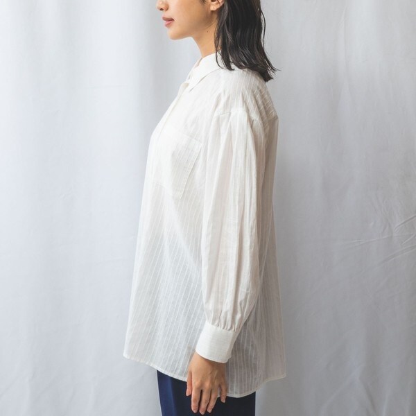 ナラカミーチェ（NARACAMICIE）/【NARACAMICIE】ジャガードストライプ