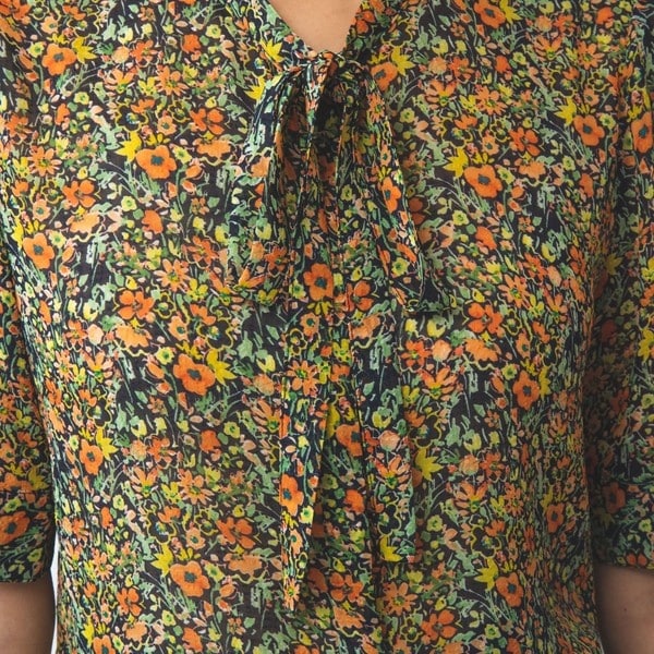 ナラカミーチェ（NARACAMICIE）/【NARACAMICIE】小花プリントリボン