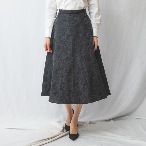 ナラカミーチェ（NARACAMICIE）/【NARACAMICIE】フラワージャガードスカート