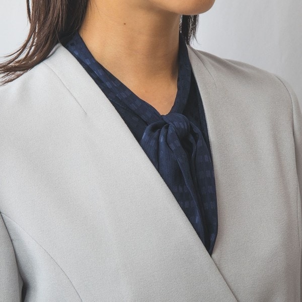 ナラカミーチェ（NARACAMICIE）/【NARACAMICIE】【セットアップスーツ対応】ダブルブレストノーカラージャケット