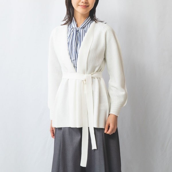 ナラカミーチェ（NARACAMICIE）/【NARACAMICIE】無縫製ニットカーディガンの通販は
