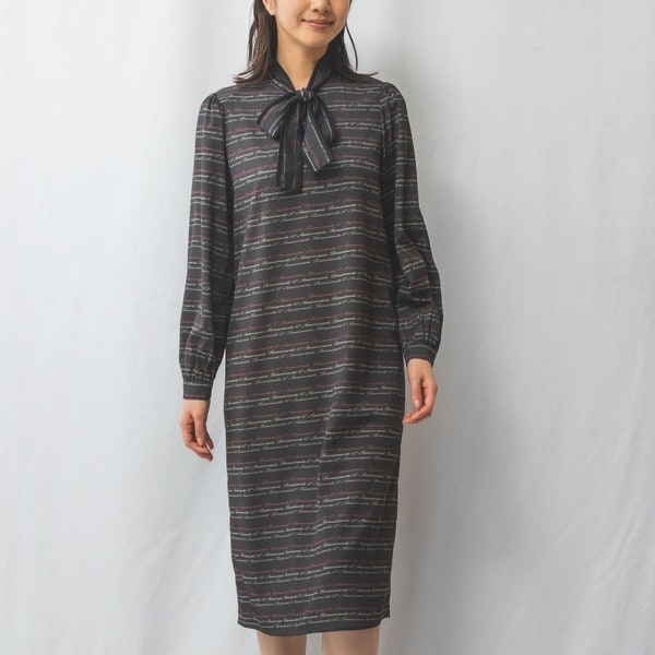 ナラカミーチェ（NARACAMICIE）/【NARACAMICIE】レタリングプリントワンピース