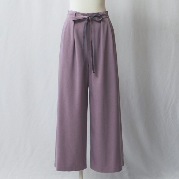 ナラカミーチェ（NARACAMICIE）/【See she me】ストレッチツイルリボンパンツ