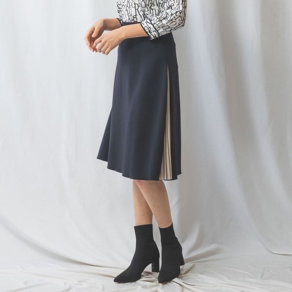 ナラカミーチェ（NARACAMICIE）/【NARACAMICIE】サイドプリーツスカート