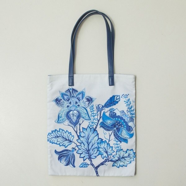 ナラカミーチェ（NARACAMICIE）/【NARACAMICIE】TOTE BAG（ブルーフラワー）の通販は 8,800円