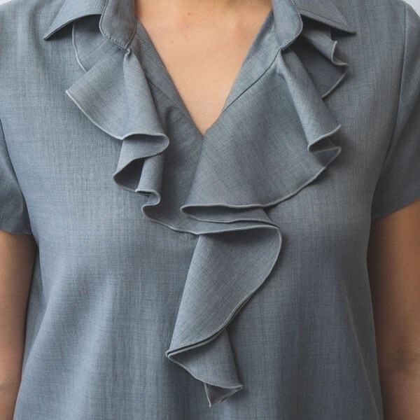 NARACAMICIE】衿付きフリルワンピース新品未使用 サイズ4 BLOG