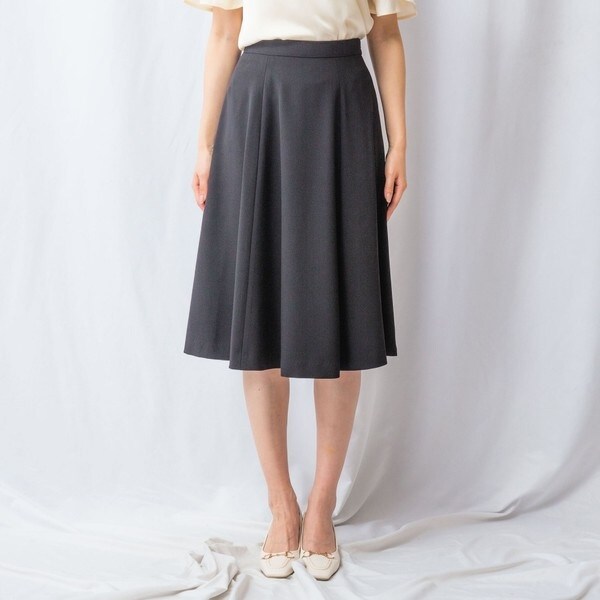 ナラカミーチェ（NARACAMICIE）/【NARACAMICIE】【セットアップ対応】NEROフレアスカート