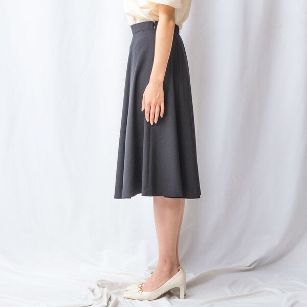ナラカミーチェ（NARACAMICIE）/【NARACAMICIE】【セットアップ対応】NEROフレアスカート