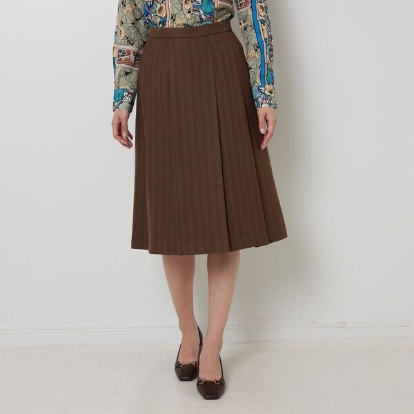 ナラカミーチェ（NARACAMICIE）/【NARACAMICIE】ヘリンボンスカート