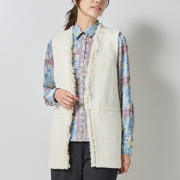 ナラカミーチェ（NARACAMICIE）/【NARACAMICIE】ファンシーツィードジレ