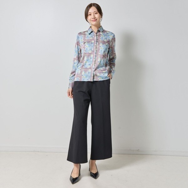 ナラカミーチェ（NARACAMICIE）/【NARACAMICIE】GENIUS森柄長袖シャツ