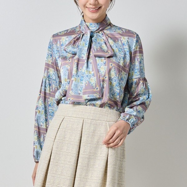 ナラカミーチェ（NARACAMICIE）/【NARACAMICIE】GENIUS森柄長袖プルオーバー