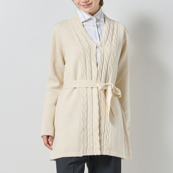 ナラカミーチェ（NARACAMICIE）/【NARACAMICIE】ケーブルニットカーディガン