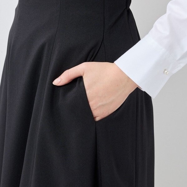 ナラカミーチェ（NARACAMICIE）/【NARACAMICIE】サス付きフレアパンツ_9