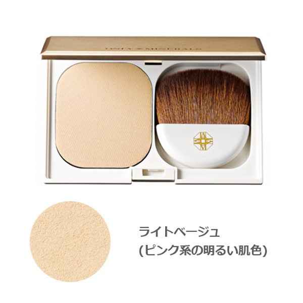 【NEW】オンリーミネラル/オンリーミネラル　ミネラルモイストファンデーション　(ライトベージュ）の通販は