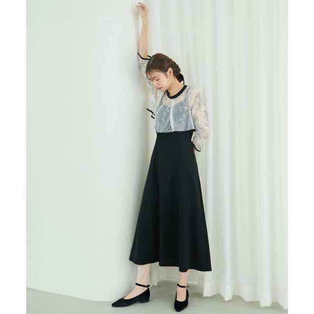 マジェスティックレゴン（MAJESTIC LEGON）/レースボレロ2WAYキャミドレス
