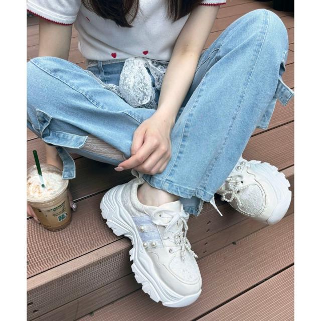 マジェスティックレゴン（MAJESTIC LEGON）/2WAYデコリボンスニーカー_10
