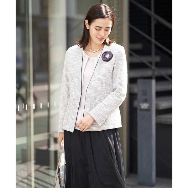 PAULE KA PARIS ツイード ジャケット ビジュー PAULE KA PARIS