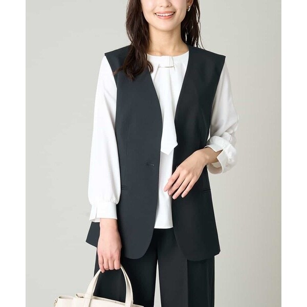 KAREN MILLEN】タキシード ラップ ジャンプスーツ