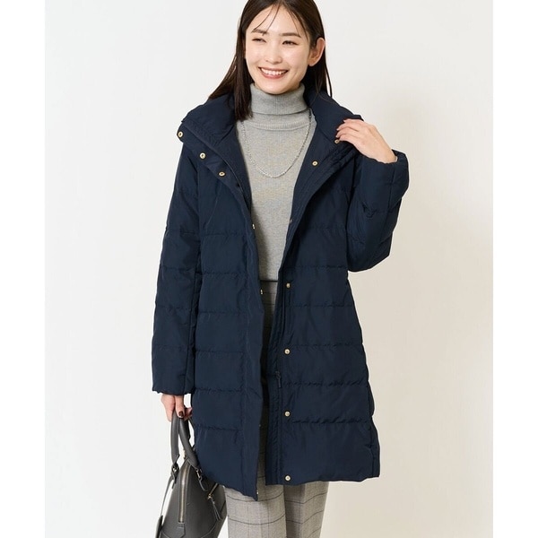 アー・ヴェ・ヴェ（a．v．v）/フーデッドロングダウンコート