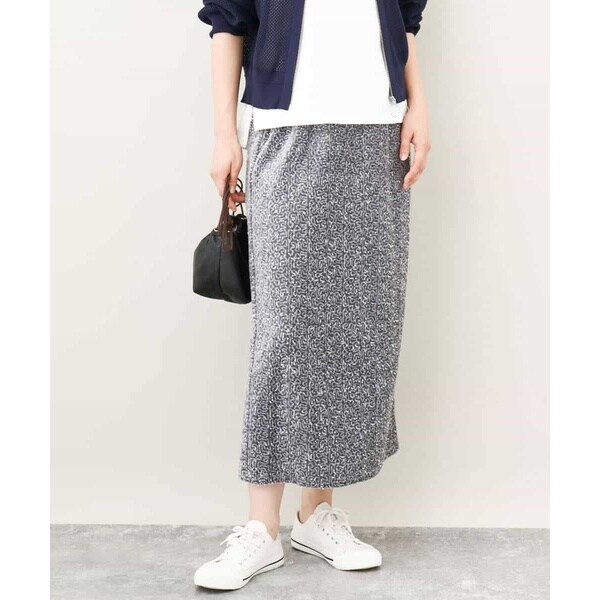 MK ミッシェルクラン（MK MICHEL KLEIN ）/【24AW/トレンド/洗える】ベロアスパンコールナロースカート_2