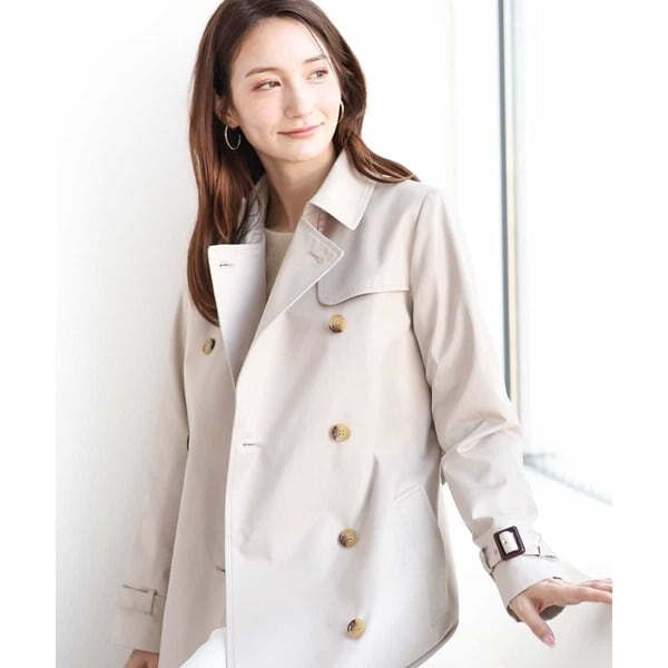 MK ミッシェルクラン（MK MICHEL  ）/【春アウター/選べるサイズS−L/撥水加工・防花粉】ベーシックトレンチコート