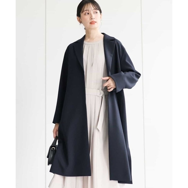 MK ミッシェルクラン（MK MICHEL KLEIN ）/【春アウター/洗える】ライトダブルクロスチェスターコートの通販は 29,700円