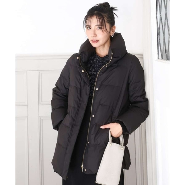 MK ミッシェルクラン（MK MICHEL  ）/＜追加＞【撥水加工】ベーシックタフタ ミドルダウンコート