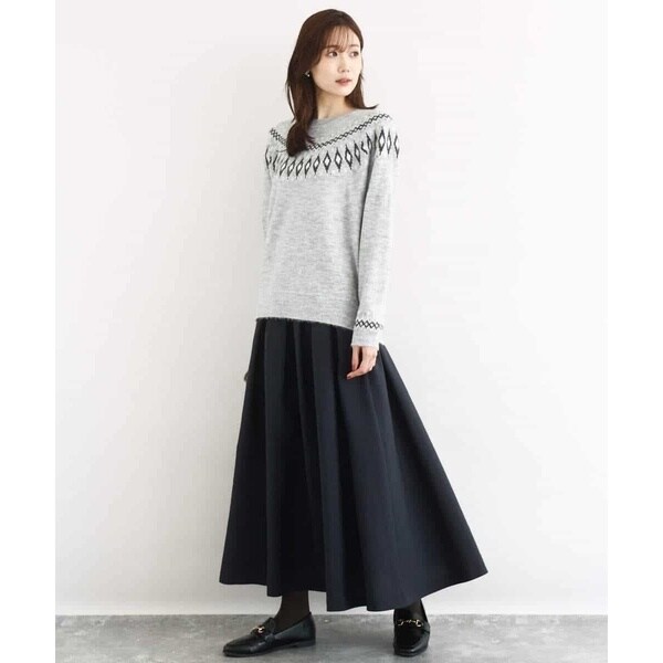 MK ミッシェルクラン（MK MICHEL KLEIN ）/【ウエストゴム/洗える