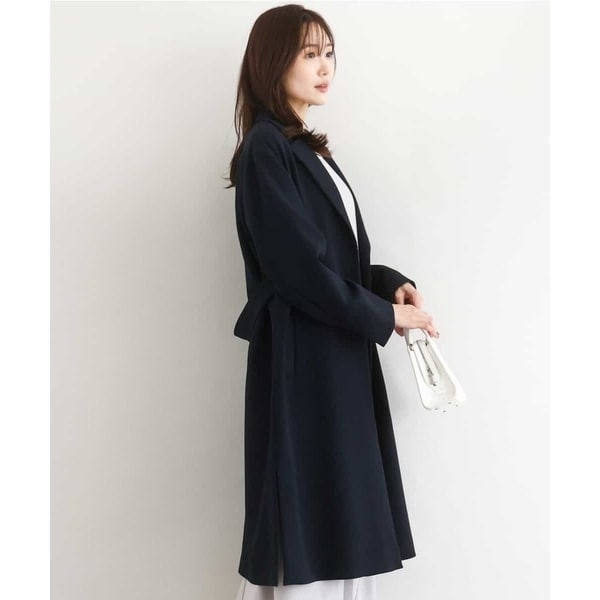 MK ミッシェルクラン（MK MICHEL KLEIN ）/[洗える]ライトダブルクロスチェスターコート