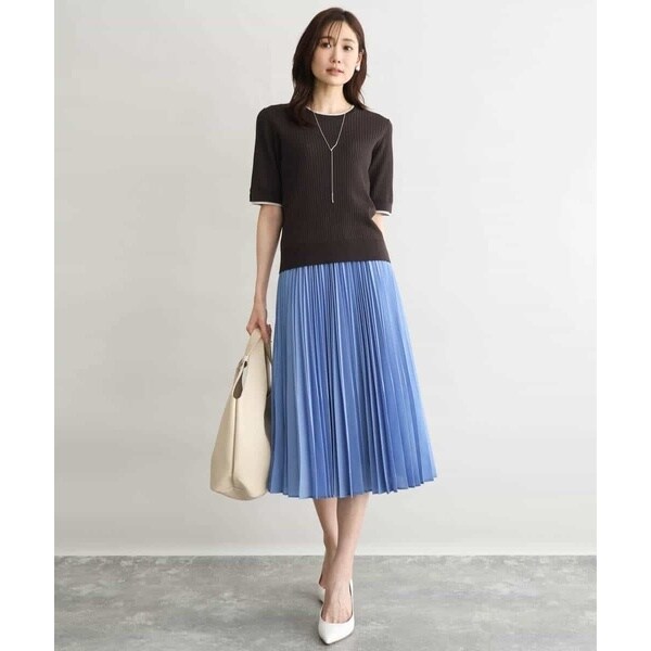 MK ミッシェルクラン（MK MICHEL KLEIN ）/[洗える]プリーツデザインスカート_14