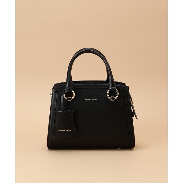 サマンサタバサ（Samantha Thavasa）/サークル金具デザイン レザースクエアバッグ 小サイズの通販は 32,890円