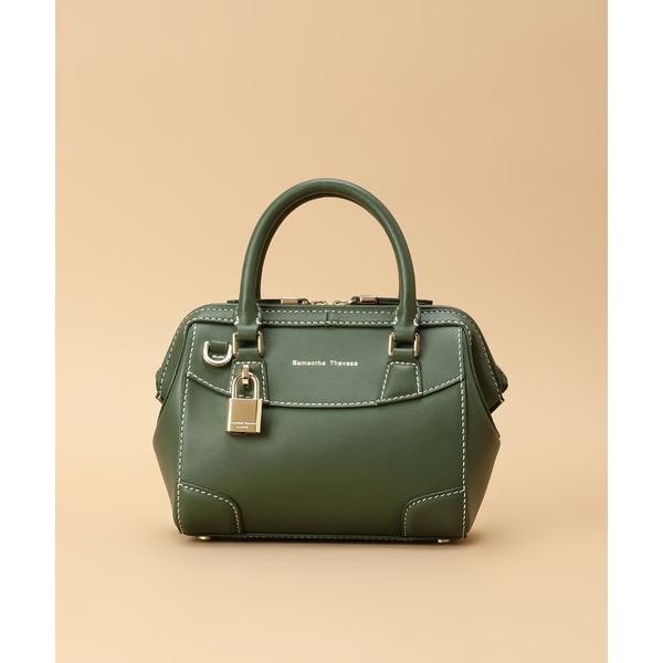 サマンサタバサ（Samantha Thavasa）/イタリアンカーフレザー ボストンバッグ 小サイズ