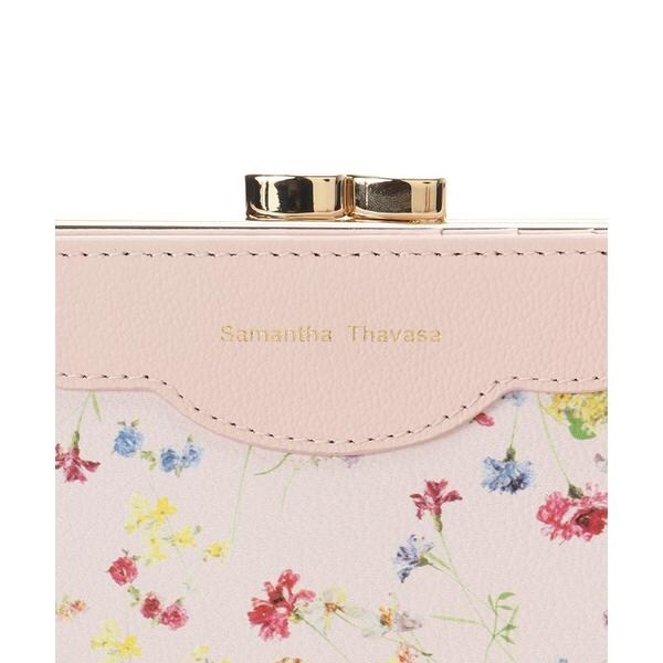 サマンサタバサ（Samantha Thavasa）/フラワーモチーフ 口金折財布_7
