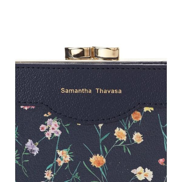 サマンサタバサ（Samantha Thavasa）/フラワーモチーフ 口金折財布_13