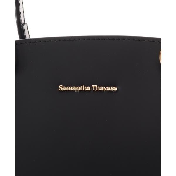 サマンサタバサ（Samantha Thavasa）/オリジナル金具ガラス調レザーハンドバッグ_7
