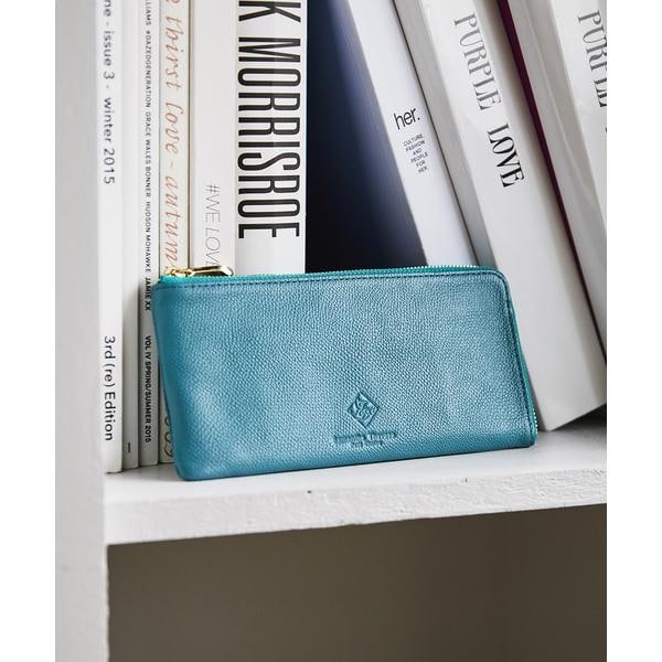 サマンサタバサプチチョイス（Petit Choice）/スクエアモチーフソフトレザー 長財布