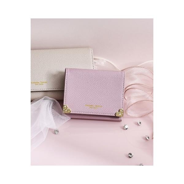 サマンサタバサプチチョイス（Petit Choice）/ハート金具 折財布