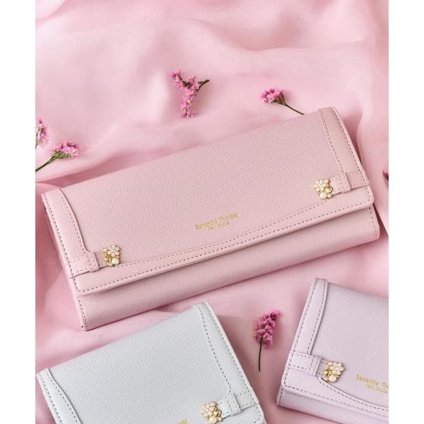 サマンサタバサプチチョイス（Petit Choice）/サイドブローチ 長財布