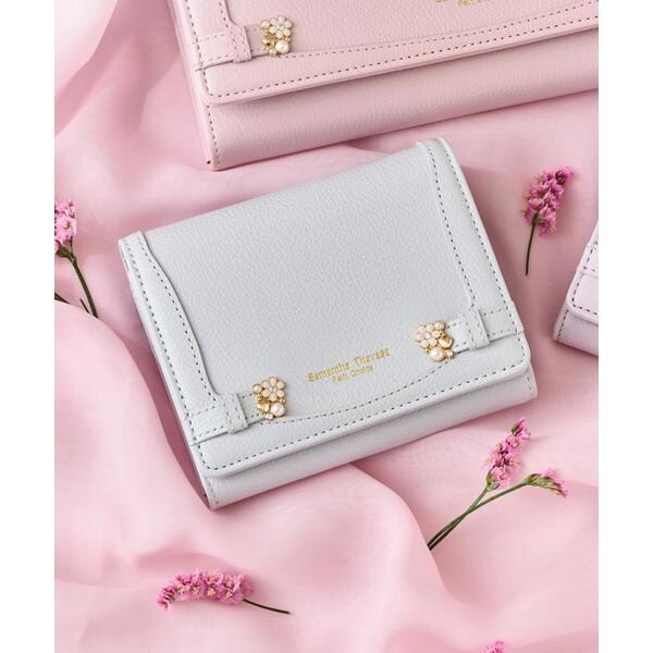 サマンサタバサプチチョイス（Petit Choice）/サイドブローチ 折財布