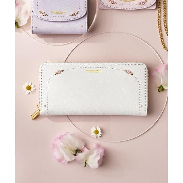 サマンサタバサプチチョイス（Petit Choice）/フラワーパール 長財布