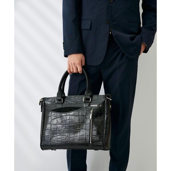 キングズ（KINGZ）/牛革 ブレイン クロコ Sの通販は