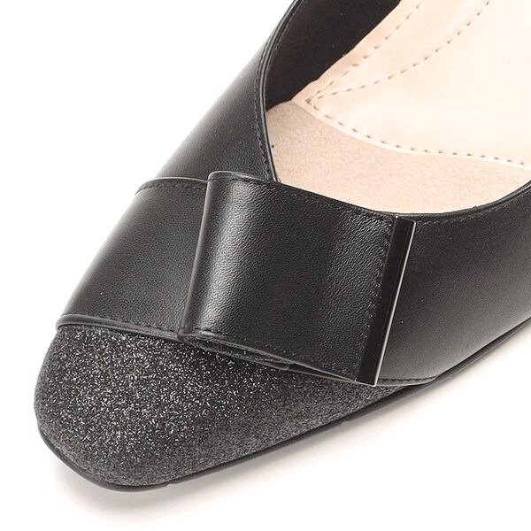 ユニティー（unity）/リボンモチーフスクエアトゥパンプスの通販はau