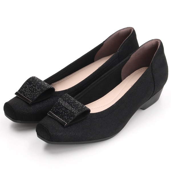 ユニティー（unity）/スクエアトゥモチーフカッターパンプスの通販は 7,370円