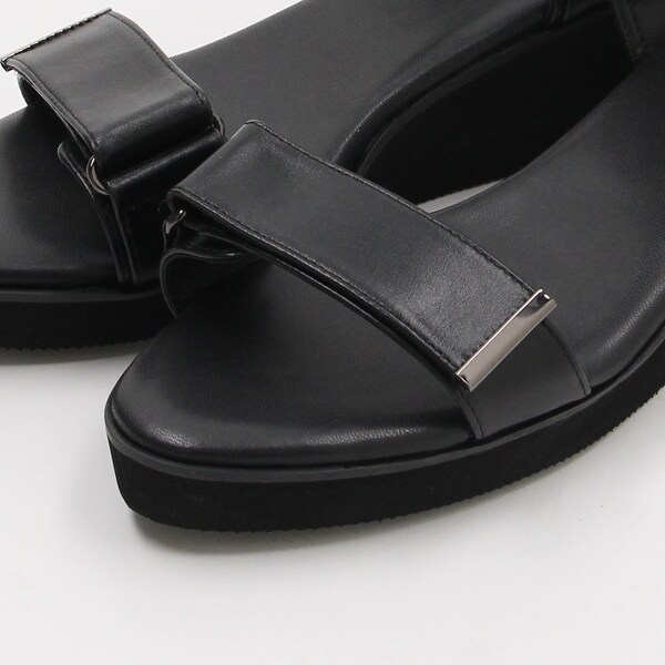 ユニティー（unity）/ベルクロストラップウェッジサンダルの通販はau