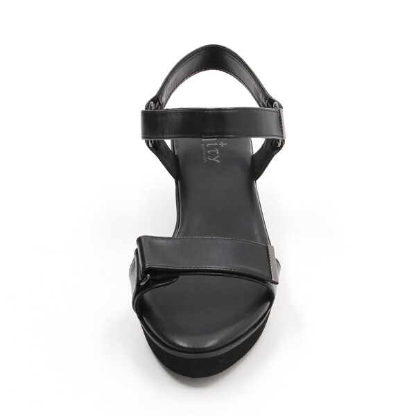 ユニティー（unity）/ベルクロストラップウェッジサンダル ユニティー（unity）/ベルクロストラップウェッジサンダルの通販はau