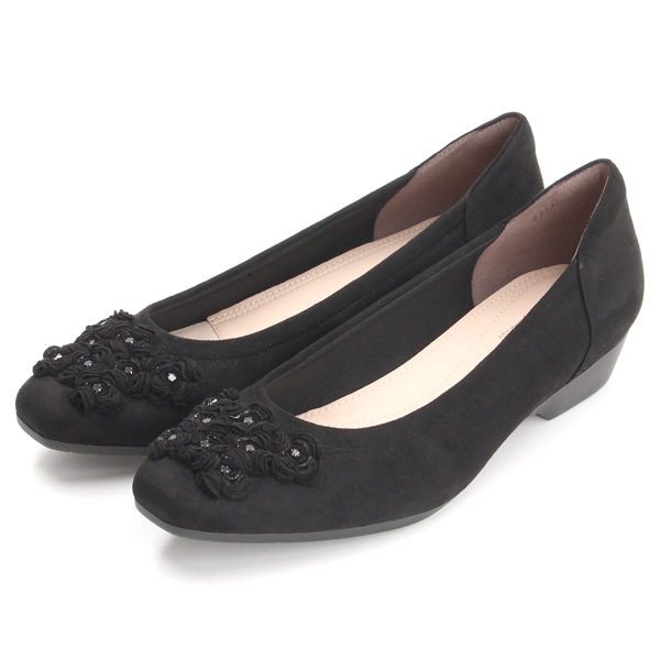 ユニティー（unity）/小花モチーフカッターパンプス